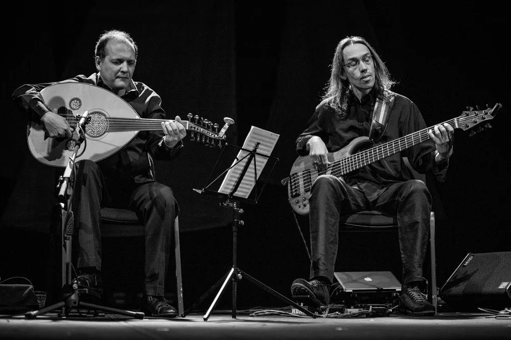 Music Photography of Anouar Brahem, Bjorn Meyer - Photo No. 2173 by Przemek Wozny