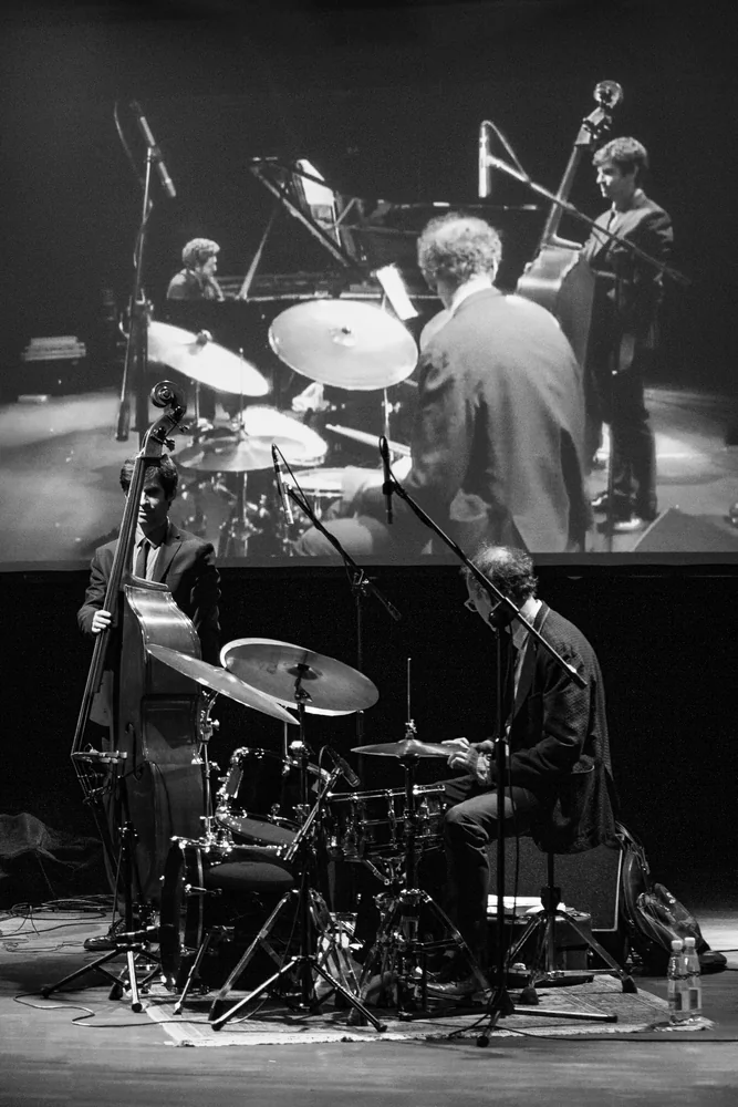 Music Photography of Kenny Wollesen, Kevin Hays, Rob Jost - Photo No. 6706 by Przemek Wozny