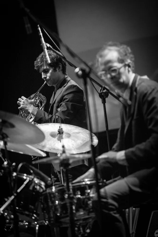 Music Photography of Kenny Wollesen, Rob Jost - Photo No. 6694 by Przemek Wozny