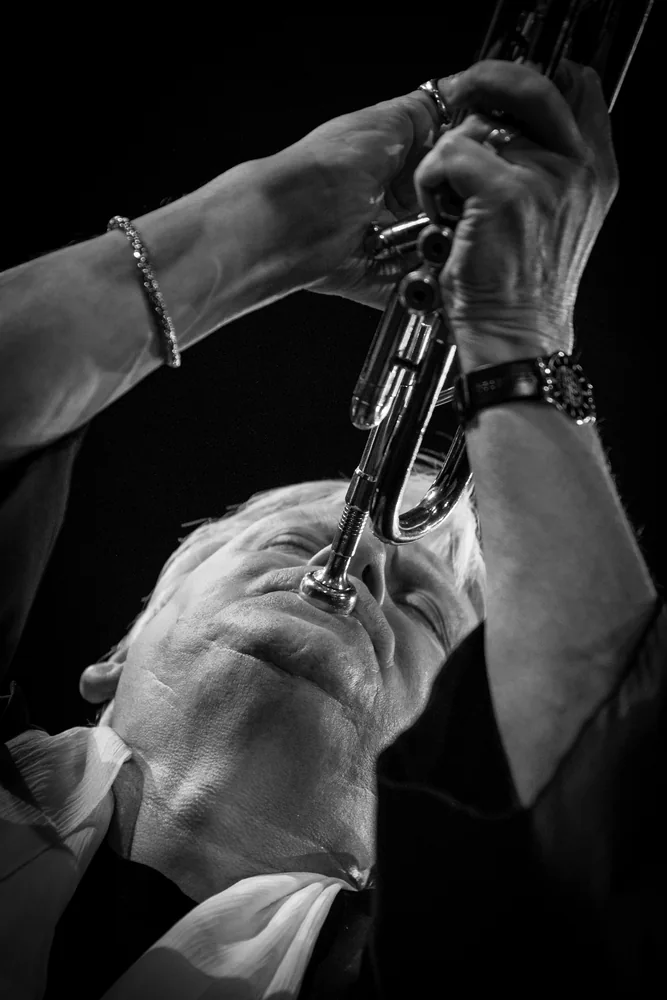 Music Photography of Palle Mikkelborg - Photo No. 6190 by Przemek Wozny
