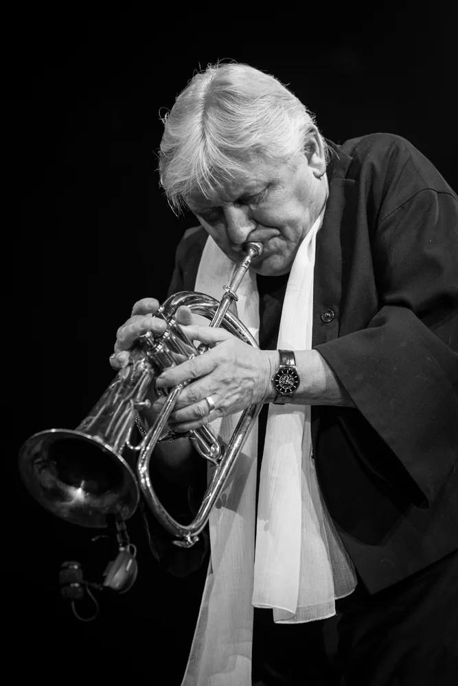 Music Photography of Palle Mikkelborg - Photo No. 6195 by Przemek Wozny