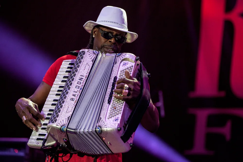 Music Photography of C.J. Chenier - Photo No. 5945 by Przemek Wozny