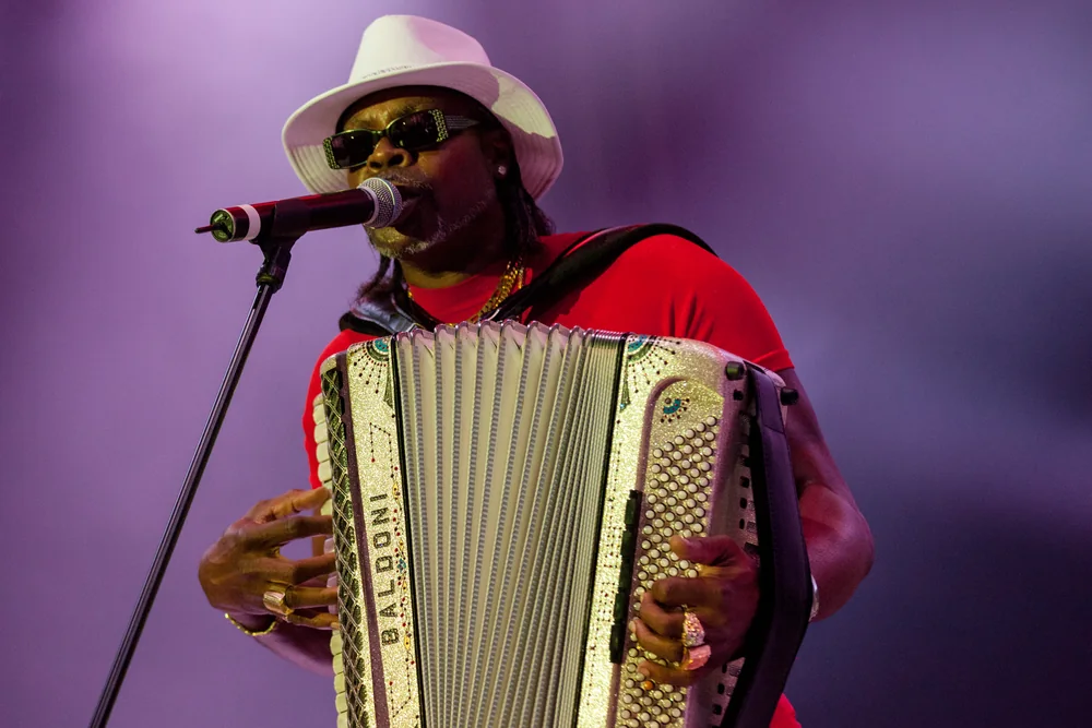 Music Photography of C.J. Chenier - Photo No. 5959 by Przemek Wozny