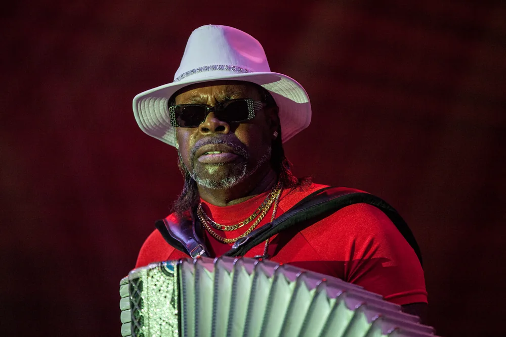 Music Photography of C.J. Chenier - Photo No. 5972 by Przemek Wozny