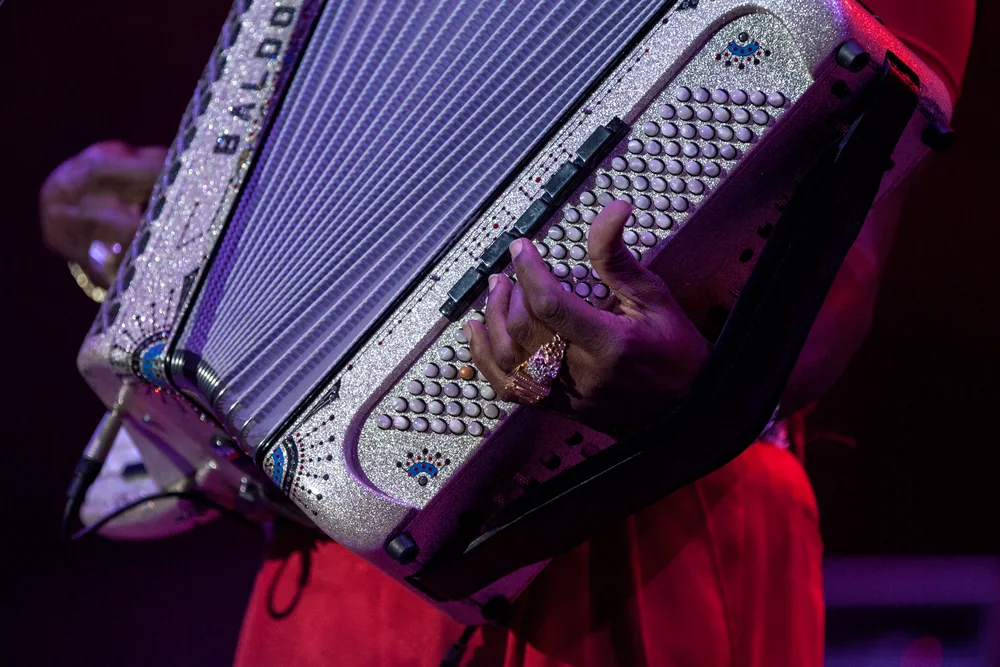 Music Photography of C.J. Chenier - Photo No. 5974 by Przemek Wozny