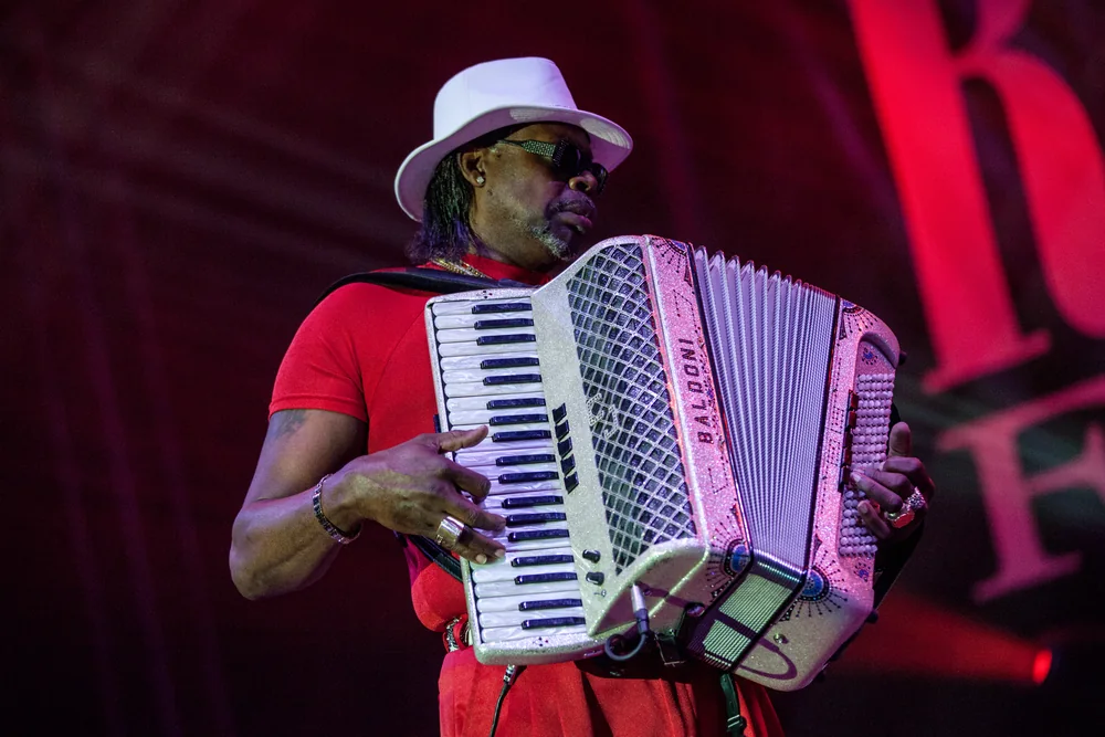 Music Photography of C.J. Chenier - Photo No. 6002 by Przemek Wozny