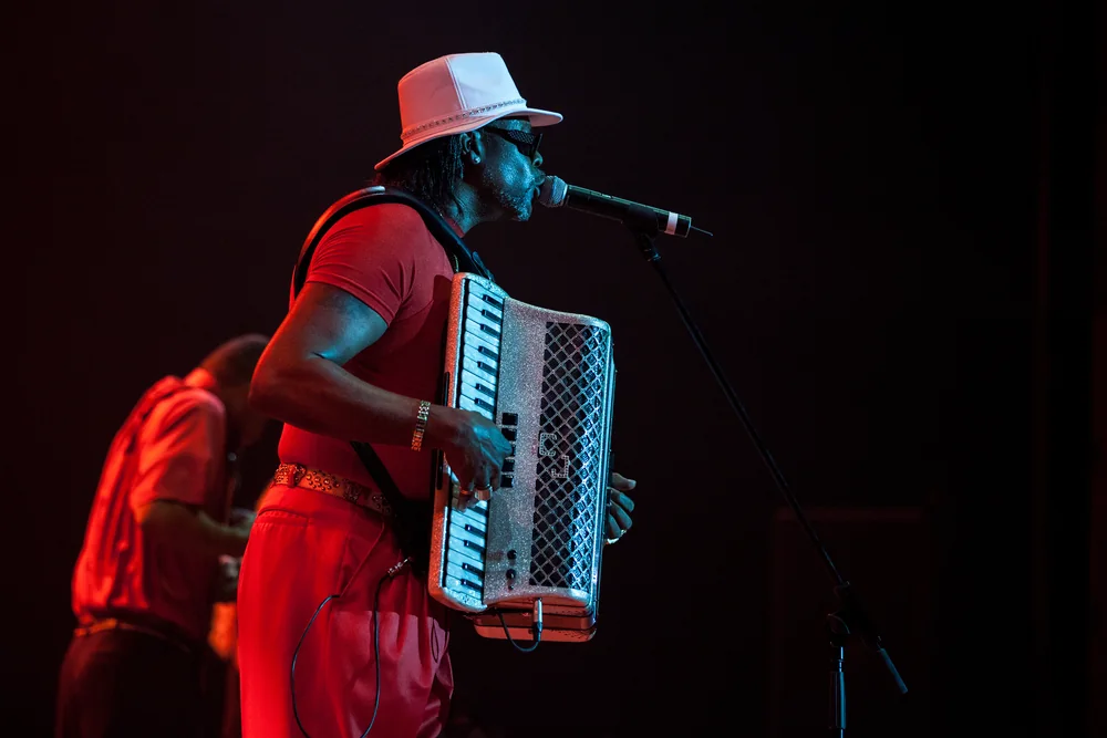 Music Photography of C.J. Chenier - Photo No. 6076 by Przemek Wozny