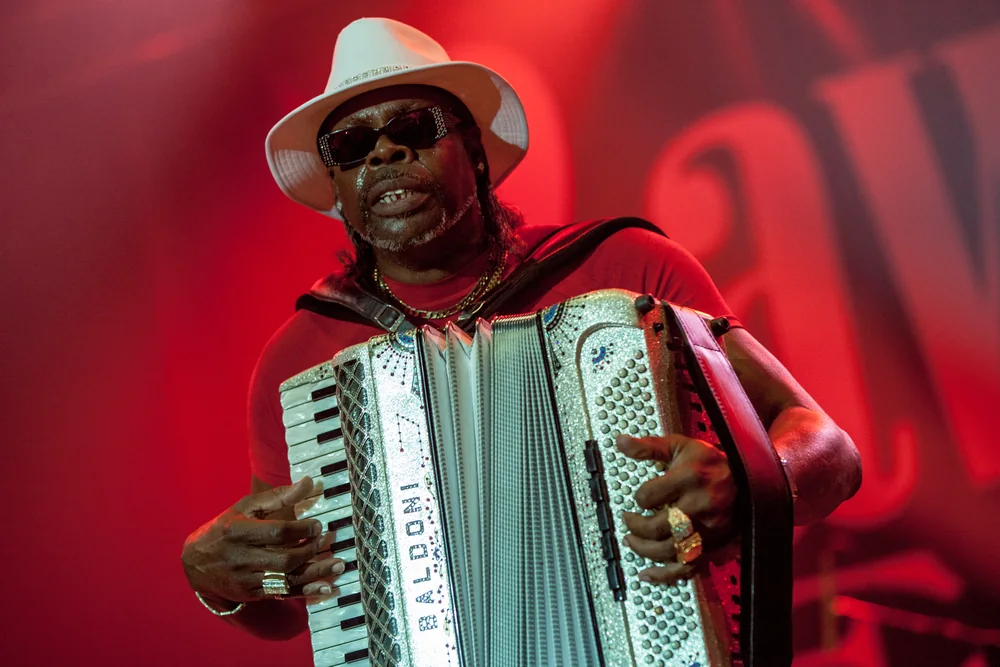 Music Photography of C.J. Chenier - Photo No. 6094 by Przemek Wozny