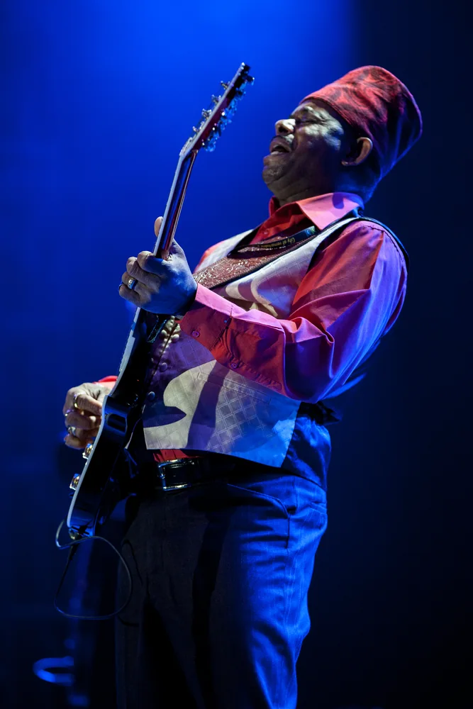 Music Photography of Lil' Ed Williams - Photo No. 6809 by Przemek Wozny