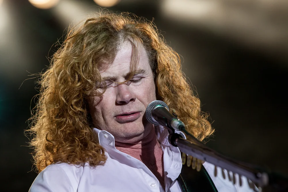 Music Photography of Dave Mustaine - Photo No. 0542 by Przemek Wozny