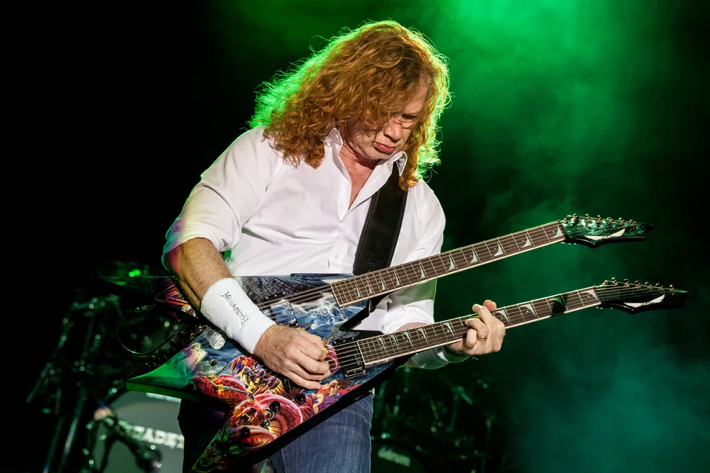 Music Photography of Dave Mustaine - Photo No. 0549 by Przemek Wozny