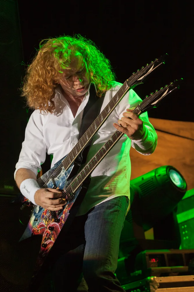 Music Photography of Dave Mustaine - Photo No. 0567 by Przemek Wozny
