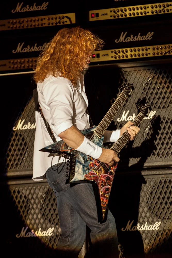 Music Photography of Dave Mustaine - Photo No. 0589 by Przemek Wozny