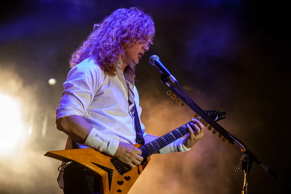 Music Photography of Dave Mustaine - Photo No. 0708 by Przemek Wozny