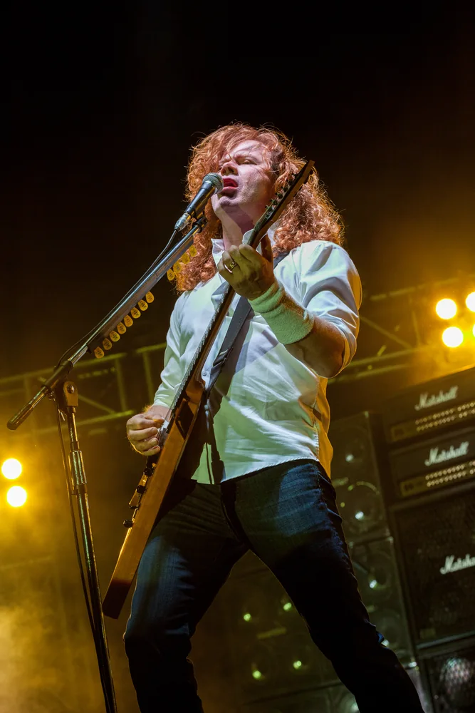 Music Photography of Dave Mustaine - Photo No. 0717 by Przemek Wozny