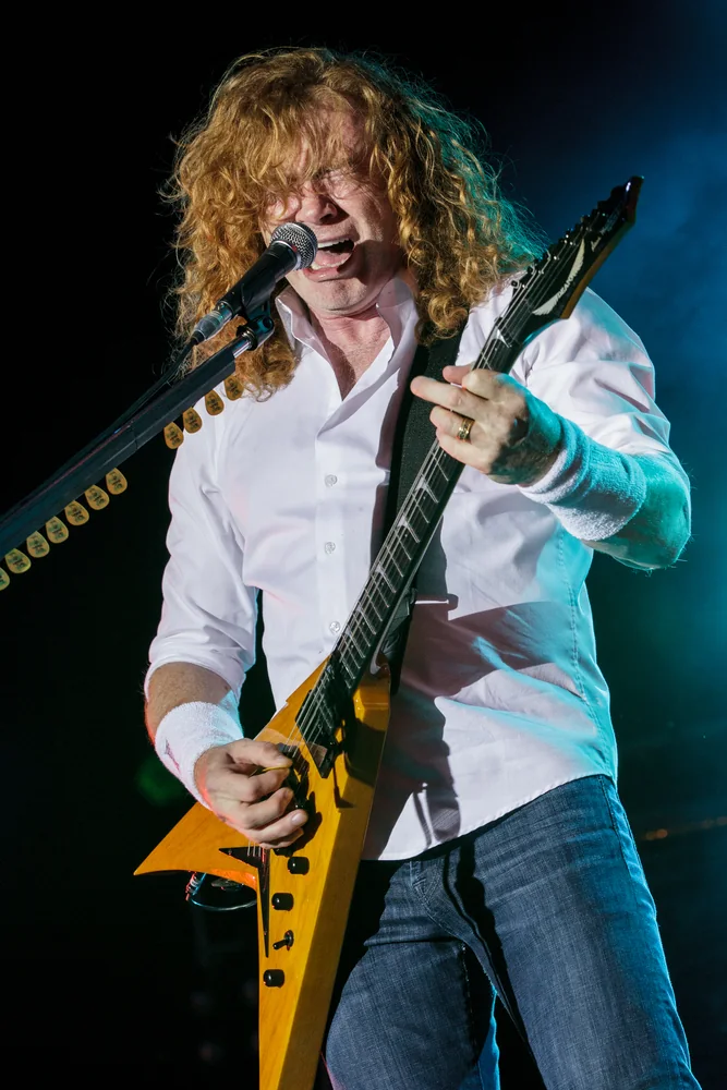 Music Photography of Dave Mustaine - Photo No. 0878 by Przemek Wozny
