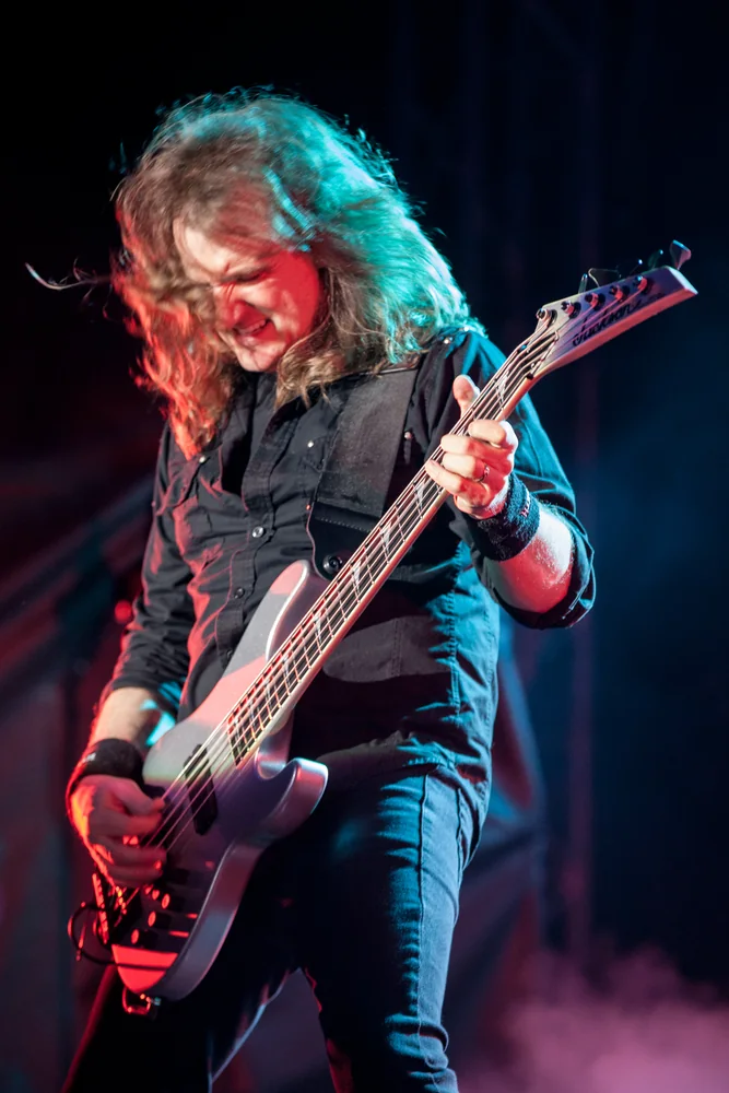 Music Photography of Dave Ellefson - Photo No. 0888 by Przemek Wozny