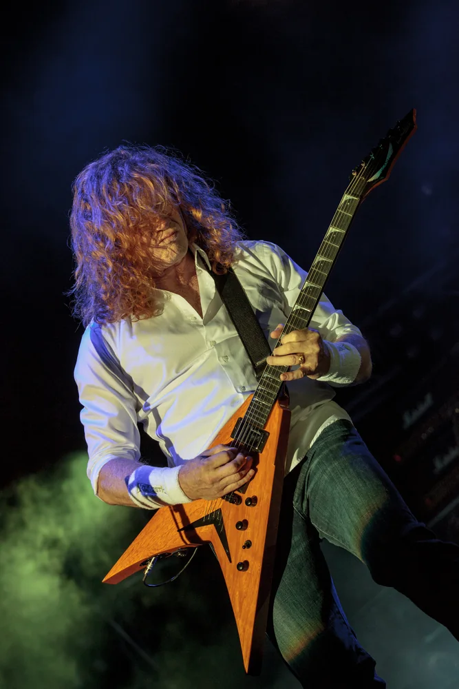 Music Photography of Dave Mustaine - Photo No. 0926 by Przemek Wozny