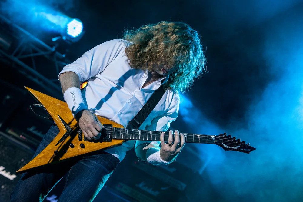Music Photography of Dave Mustaine - Photo No. 1008 by Przemek Wozny