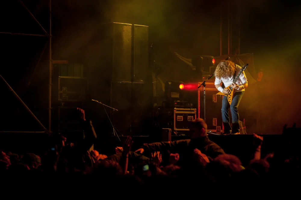 Music Photography of Dave Mustaine - Photo No. 1035 by Przemek Wozny