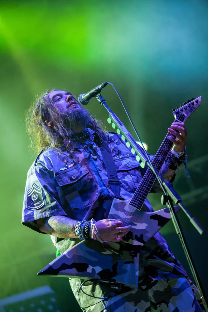 Music Photography of Max Cavalera - Photo No. 3475 by Przemek Wozny