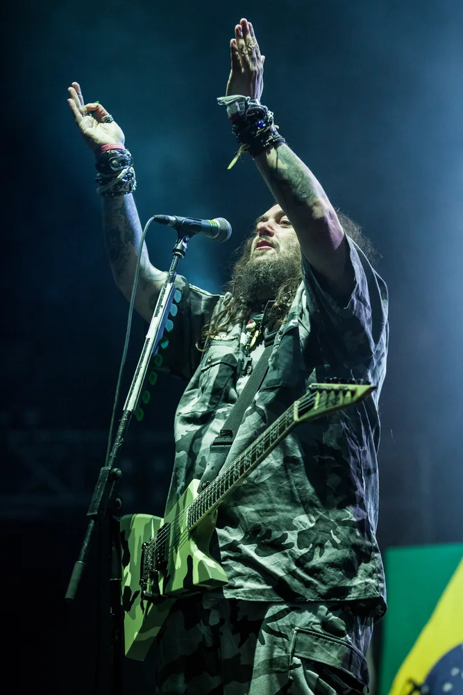 Music Photography of Max Cavalera - Photo No. 3672 by Przemek Wozny