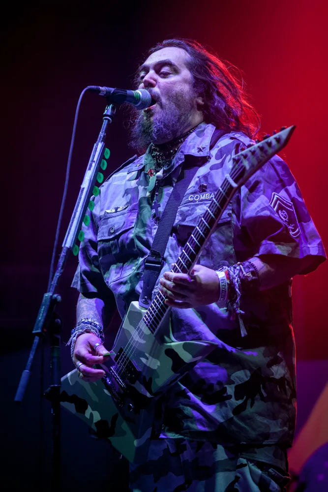 Music Photography of Max Cavalera - Photo No. 3717 by Przemek Wozny