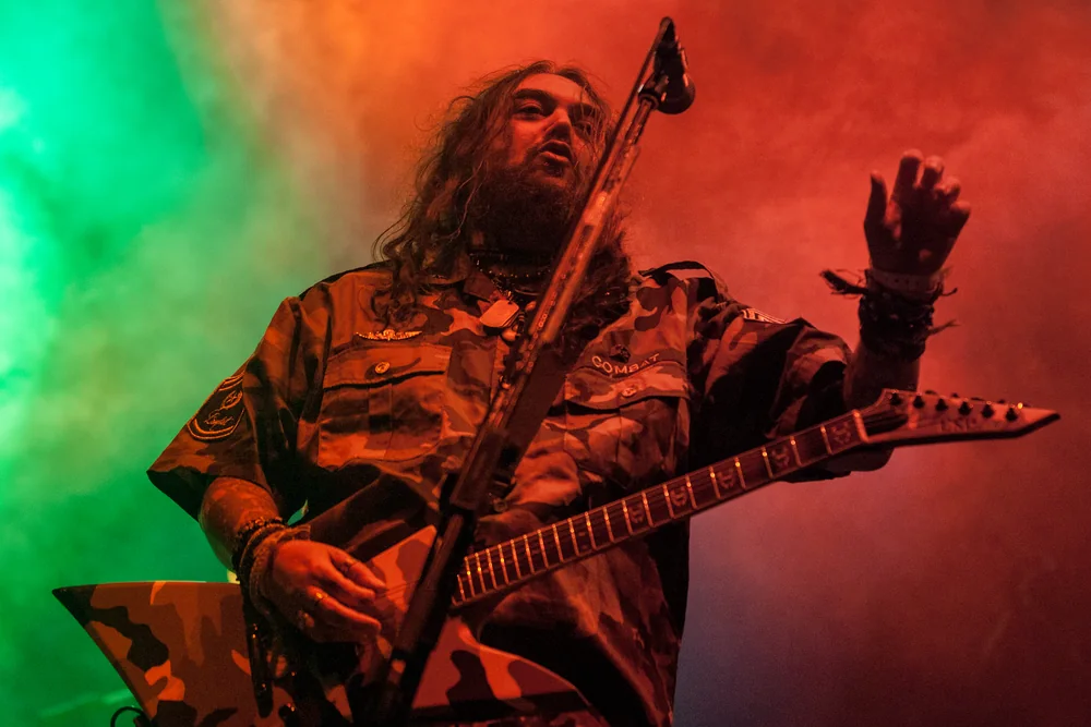 Music Photography of Max Cavalera - Photo No. 3857 by Przemek Wozny