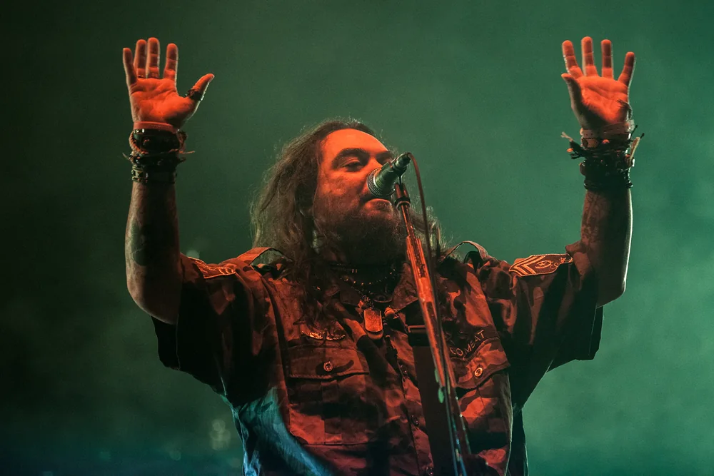 Music Photography of Max Cavalera - Photo No. 3919 by Przemek Wozny
