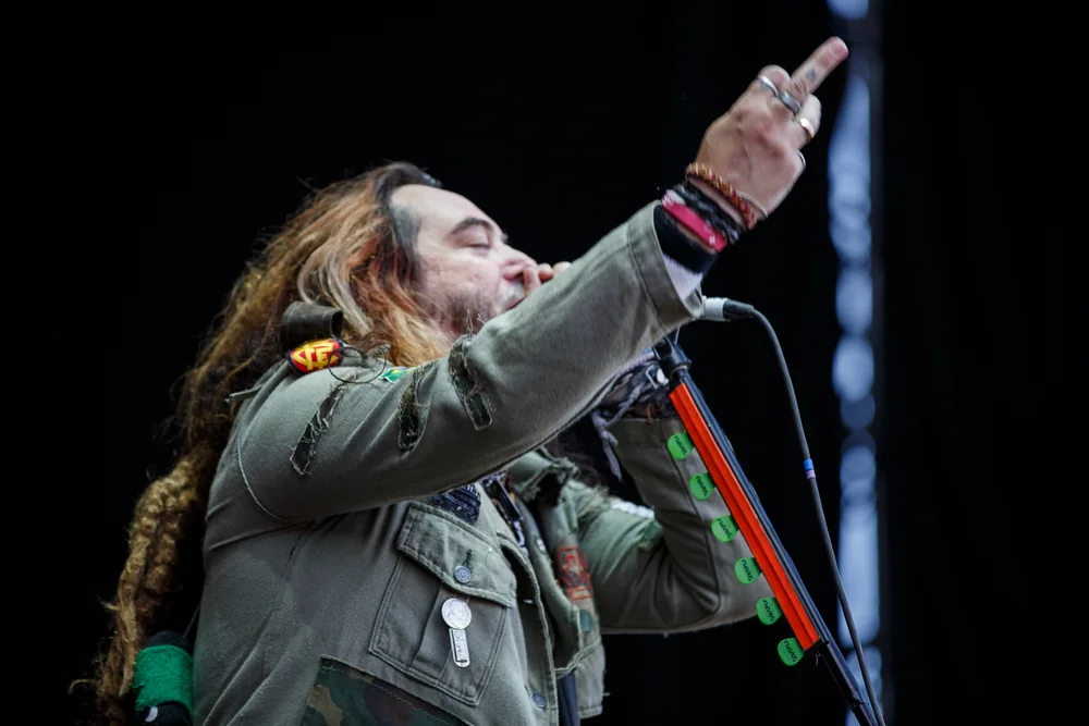 Music Photography of Max Cavalera - Photo No. 9864 by Przemek Wozny