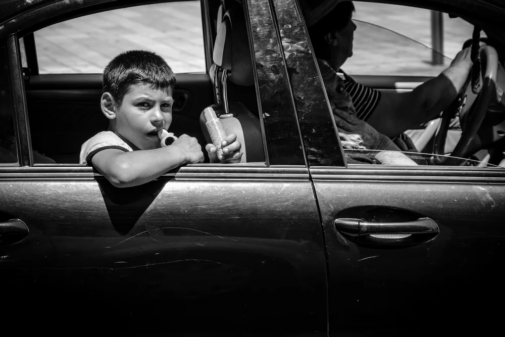 Street Photography in Tirana, Albania - Photo No. 1438 by Przemek Wozny