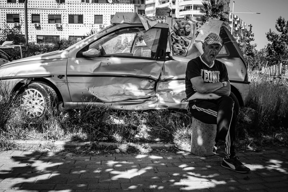 Street Photography in Tirana, Albania - Photo No. 1812 by Przemek Wozny