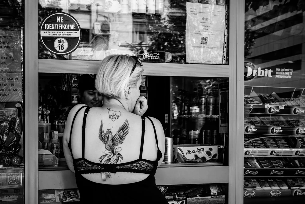 Street Photography in Tirana, Albania - Photo No. 2029 by Przemek Wozny