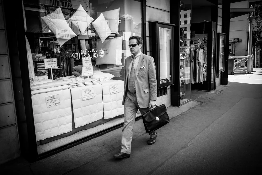 Street Photography in Vienna, Austria - Photo No. 7197 by Przemek Wozny