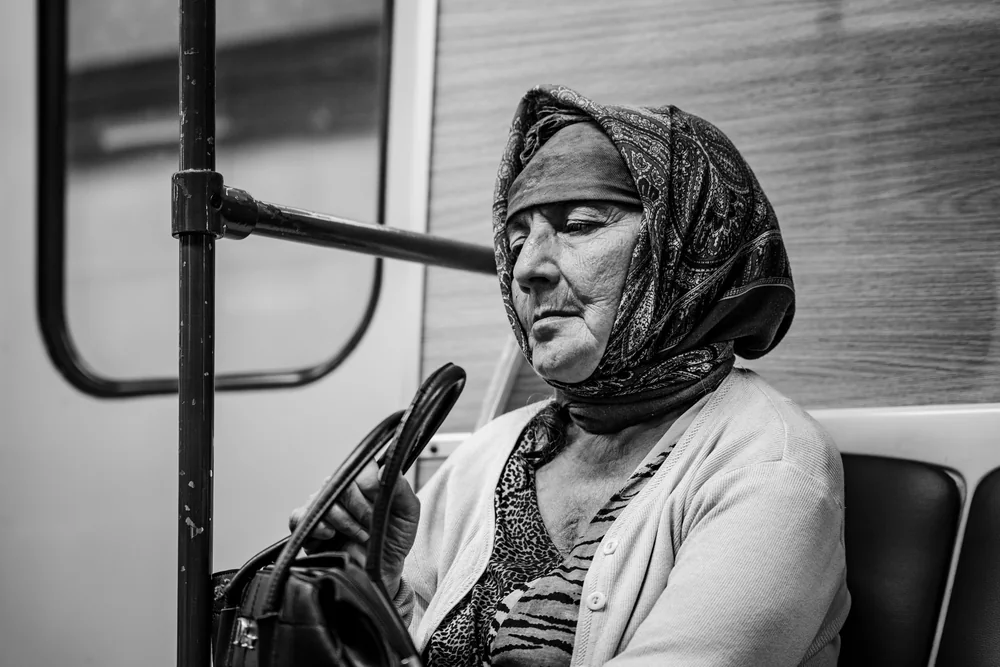 Street Photography in Baku, Azerbaijan - Photo No. 0209 by Przemek Wozny