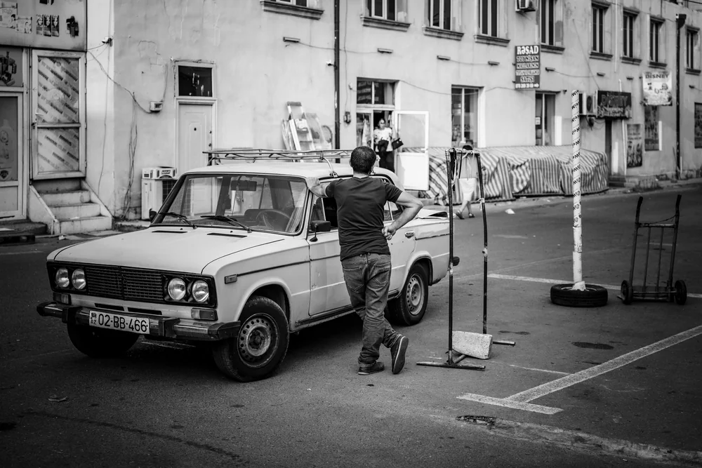 Street Photography in Ganja, Sheki, Azerbaijan - Photo No. 1001 by Przemek Wozny