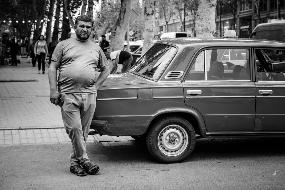 Street Photography in Ganja, Sheki, Azerbaijan - Photo No. 1465 by Przemek Wozny