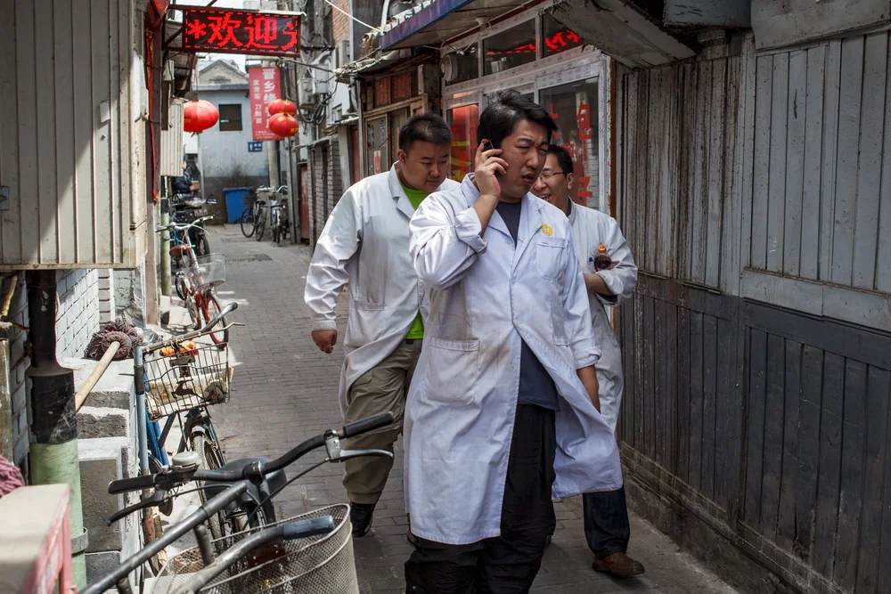 Street Photography in Beijing, China - Photo No. 2951 by Przemek Wozny