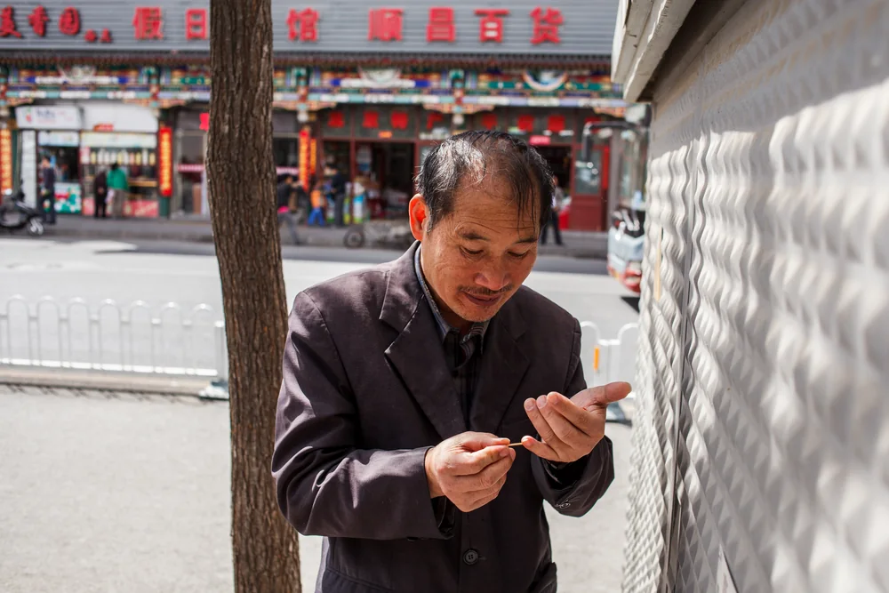 Street Photography in Beijing, China - Photo No. 3017 by Przemek Wozny