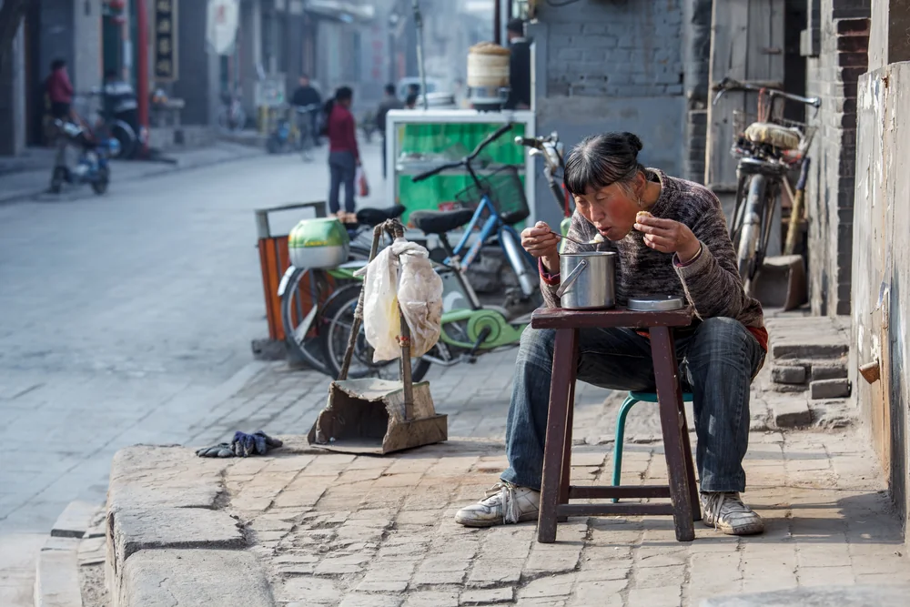 Street Photography in Pingyao, China - Photo No. 2219 by Przemek Wozny