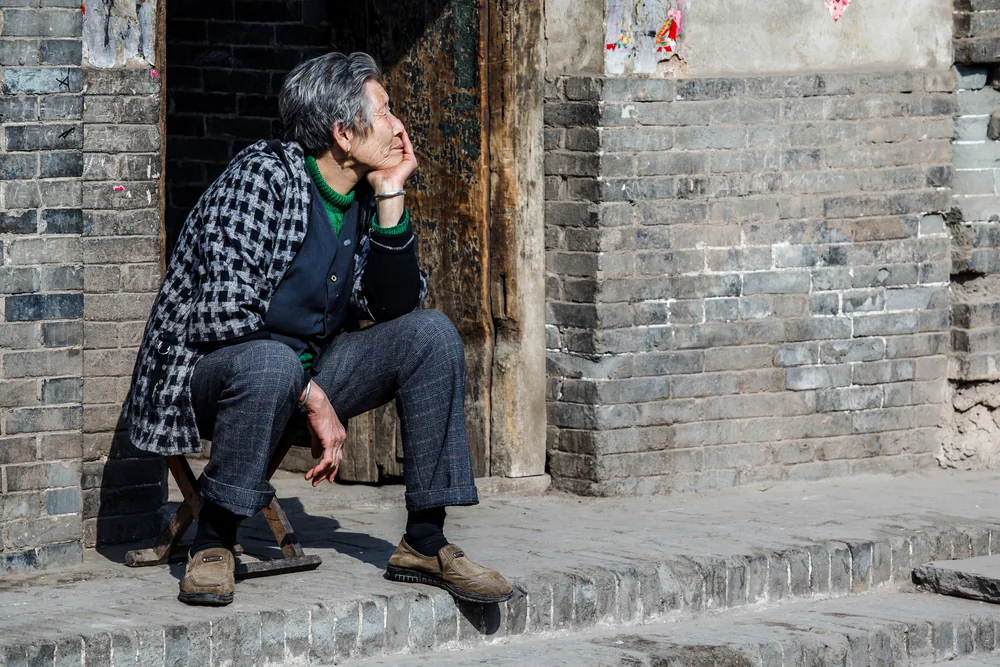 Street Photography in Pingyao, China - Photo No. 2347 by Przemek Wozny