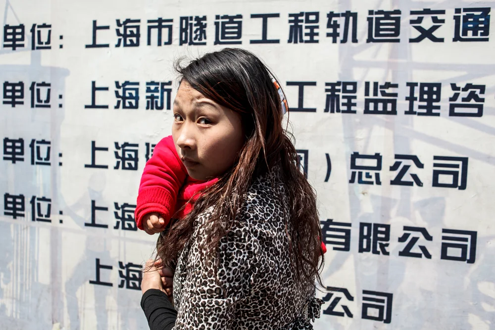 Street Photography in Shanghai, China - Photo No. 0010 by Przemek Wozny