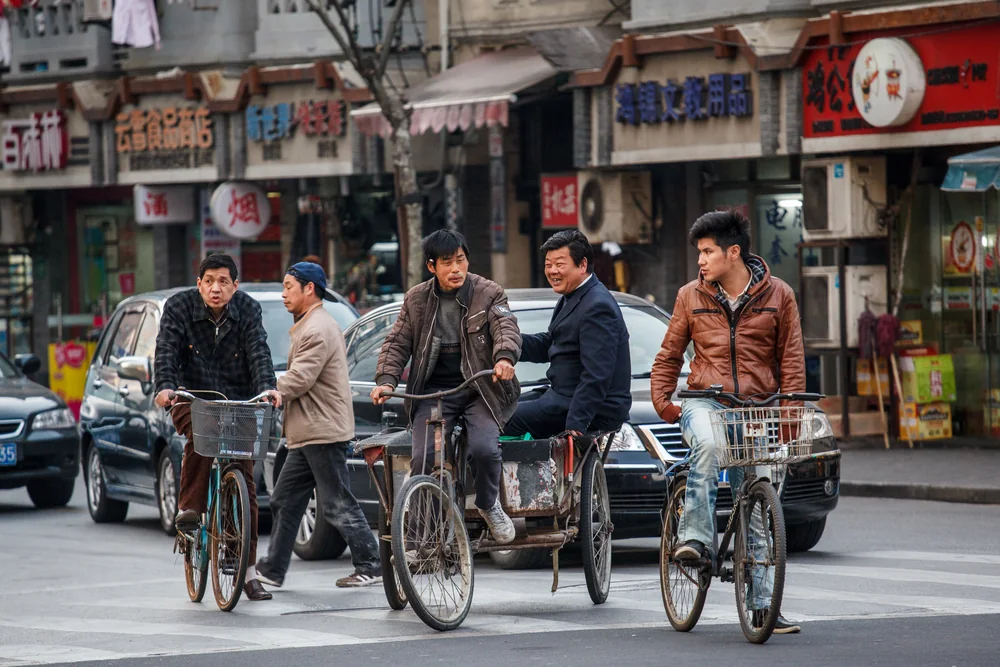 Street Photography in Shanghai, China - Photo No. 0885 by Przemek Wozny