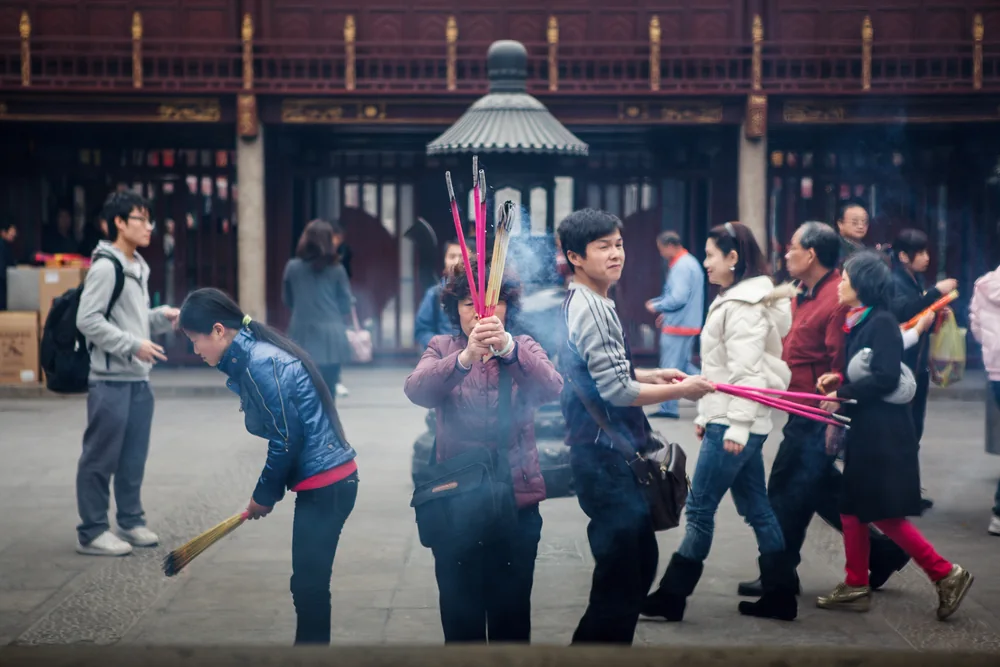 Street Photography in Shanghai, China - Photo No. 9404 by Przemek Wozny