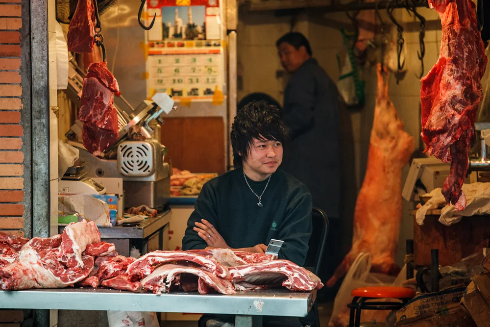 Street Photography in Shanghai, China - Photo No. 9663 by Przemek Wozny