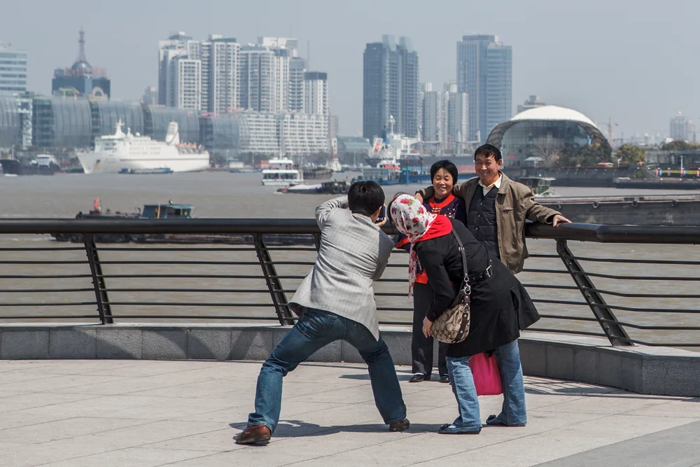Street Photography in Shanghai, China - Photo No. 9894 by Przemek Wozny