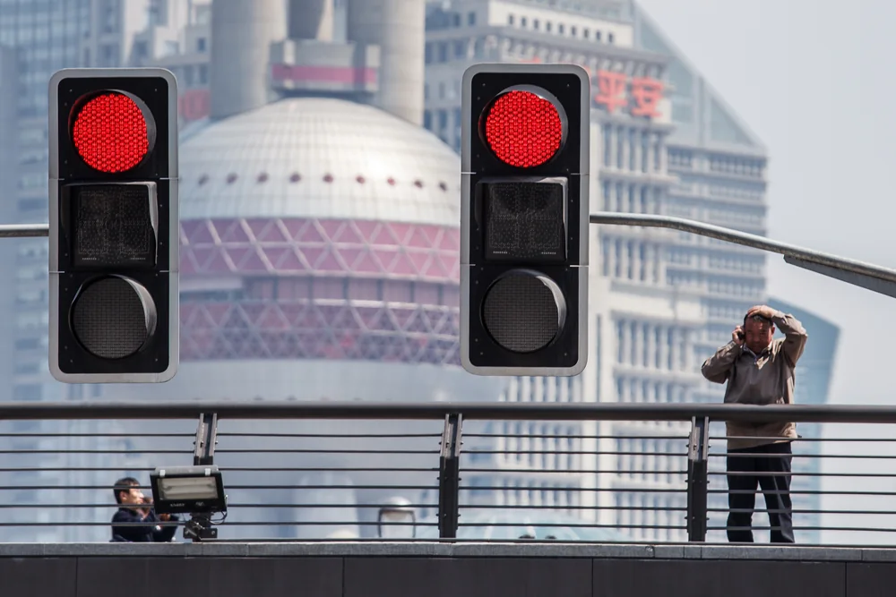 Street Photography in Shanghai, China - Photo No. 9936 by Przemek Wozny