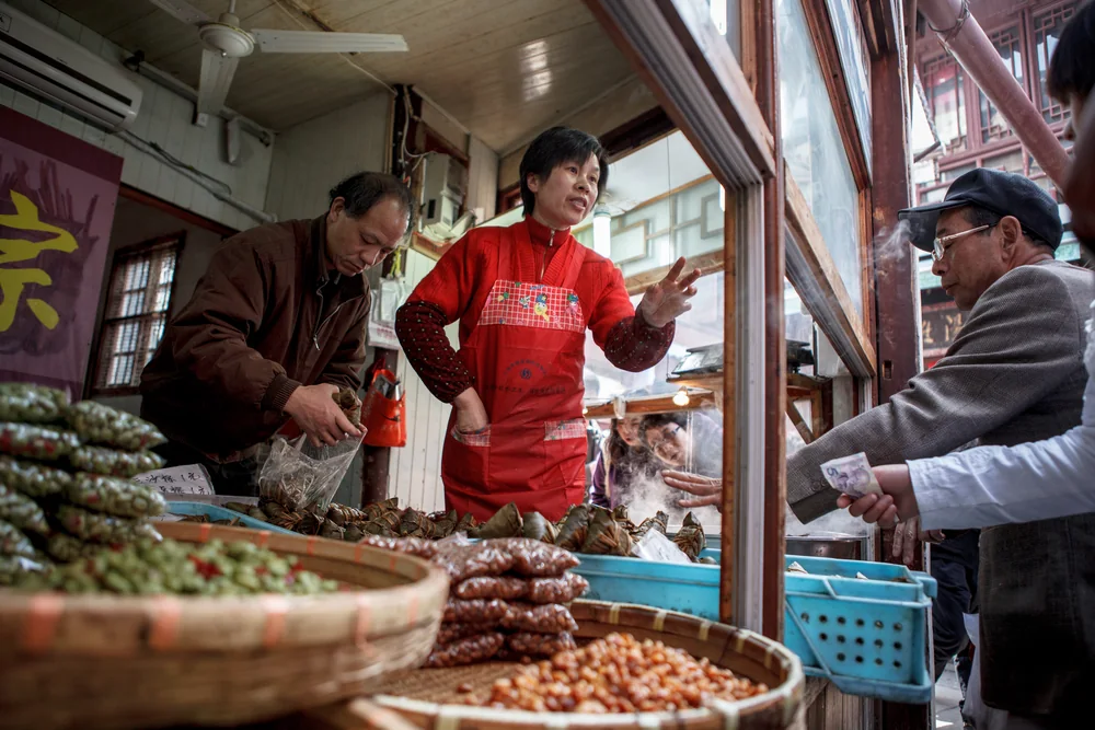 Street Photography in Zhujiajiao, China - Photo No. 0747 by Przemek Wozny