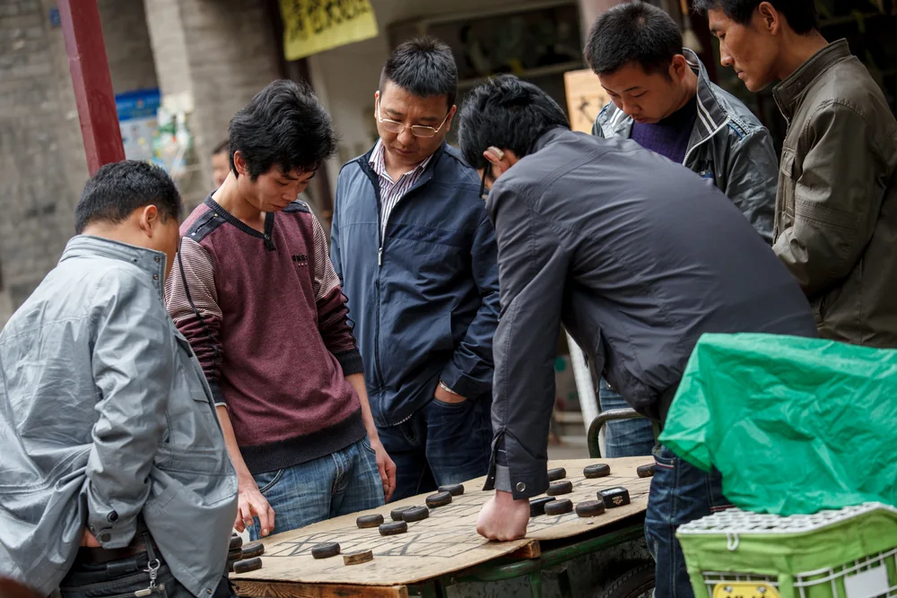 Street Photography in Xian, China - Photo No. 1844 by Przemek Wozny