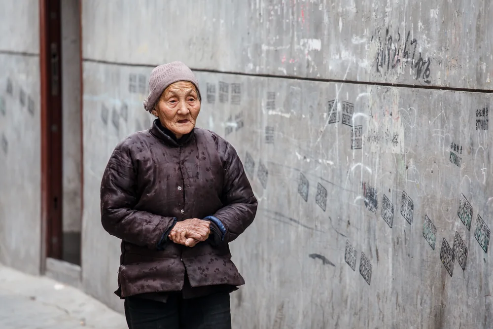 Street Photography in Xian, China - Photo No. 1874 by Przemek Wozny